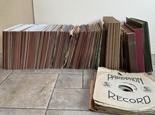 große Schellack Platten Schallplatten Sammlung Auflösung 270Stk. für Grammophon 