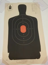 Paper Target The National Target Co. Fredrick MD NRA B-34RC 24x14