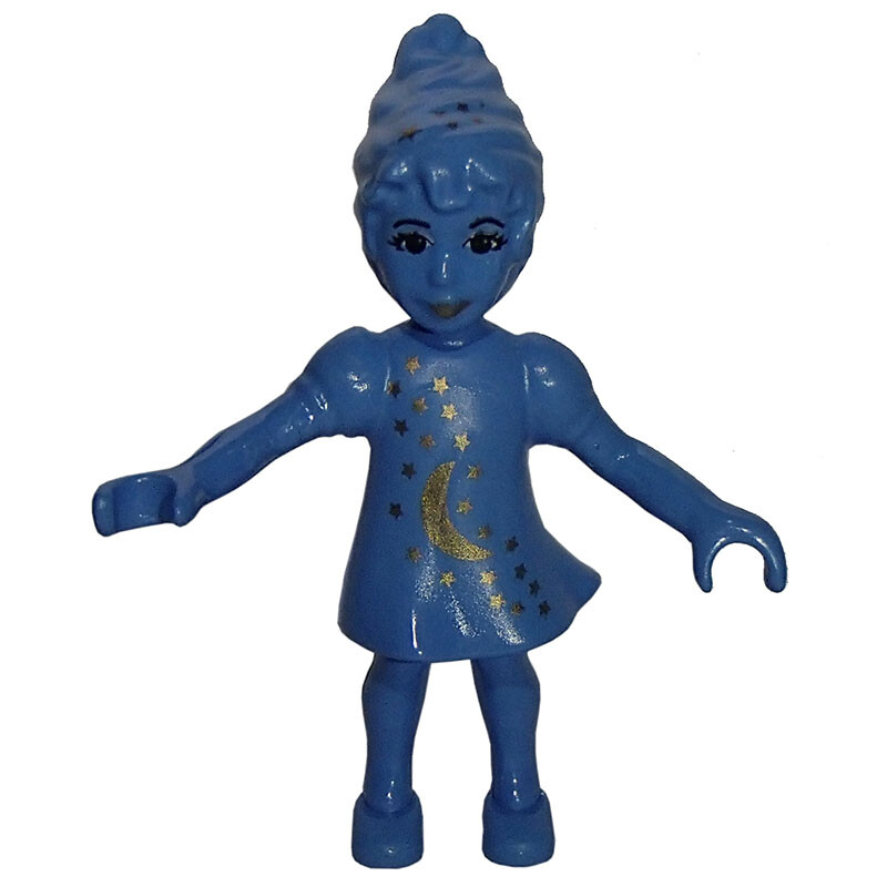 LEGO Belville Fairy-Tale Fairy Minifigure Blue/Moon From #5824  House