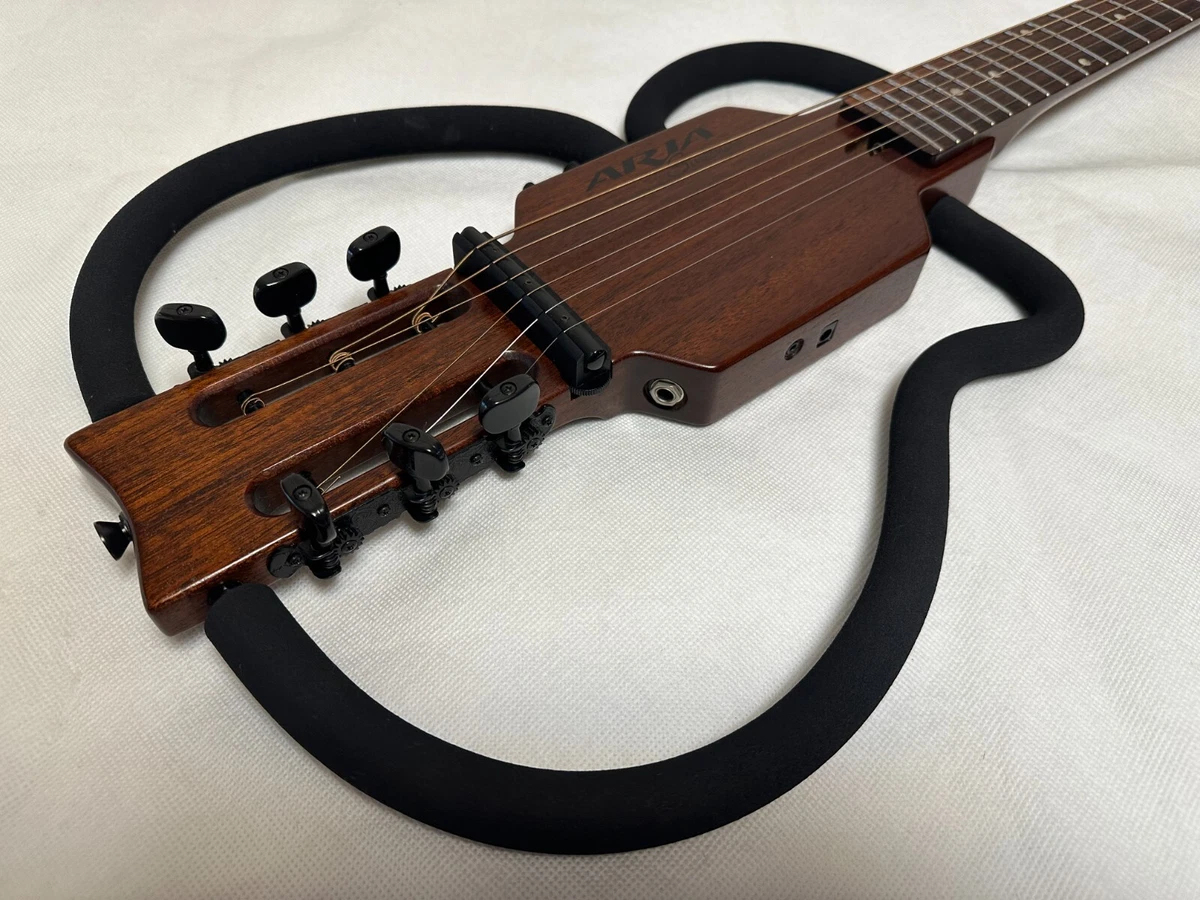 Aria Sinsonido Steel String Silent Travel Electric Guitar eBay