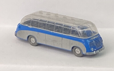 Vintage Wiking Germany HO 1:87 730 Setra Bus Blue (RP)