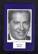 Milton Berle Comedian Actor 1993 Face To Face Game Card Canadian Issue