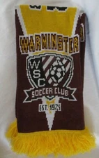 WSC WARMINSTER SOCCER CLUB KNIT SCARF