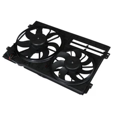 Radiator Cooling Dual & Condenser Fan For Audi A3 TT Quattro Volkswagen Passat