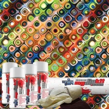 MYDIPKIT Hydro Dipping Water Transfer Print KIT DD-514 Retro