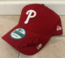 CHRIS COGHLAN Signed Philadelphia Phillies Hat 2017 Spring Training Hat