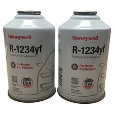 R1234YF Refrigerant Honeywell 8 Oz Solstice YF Can Tap for sale
