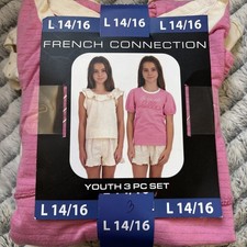 French Connection Youth 3 Pc Set NWT Size L 14/16