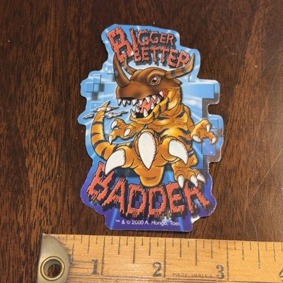 Vending Machine Sticker DIGIMON Sticker (F). VD2