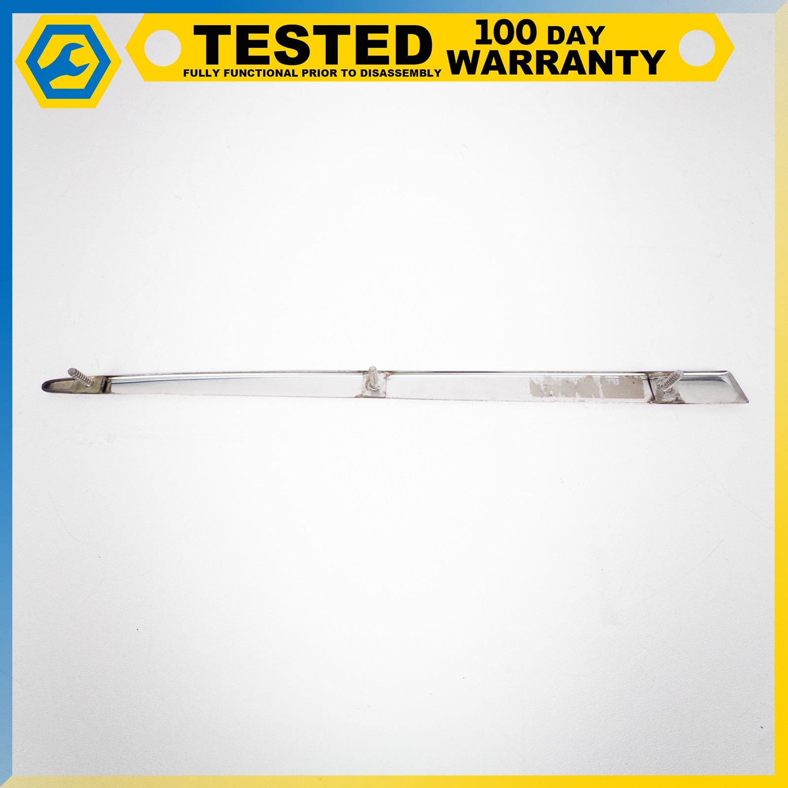 03-10 BENTLEY CONTINENTAL GT REAR RIGHT BUMPER MOLDING TRIM CHROME OEM