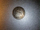 1849 Seated Liberty 90% Silver Half Dime Better Date Good Condition