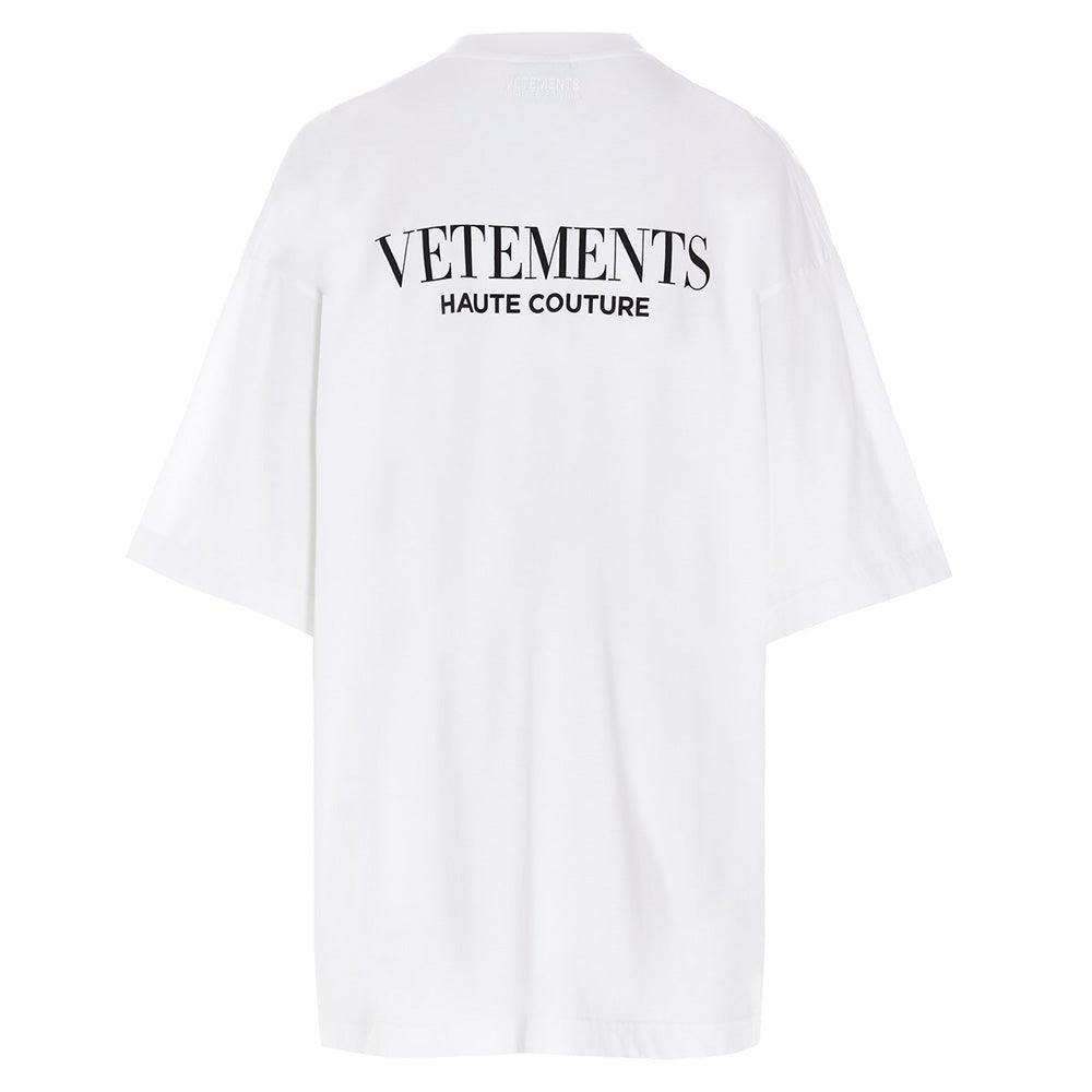 Vetements Women's Cotton 'Fashion is my Profession' T-Shirt White - Main Image