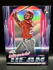 2025 Topps Cosmic Chrome - Ultraviolet Beam James Wood #UB-1 (RC)