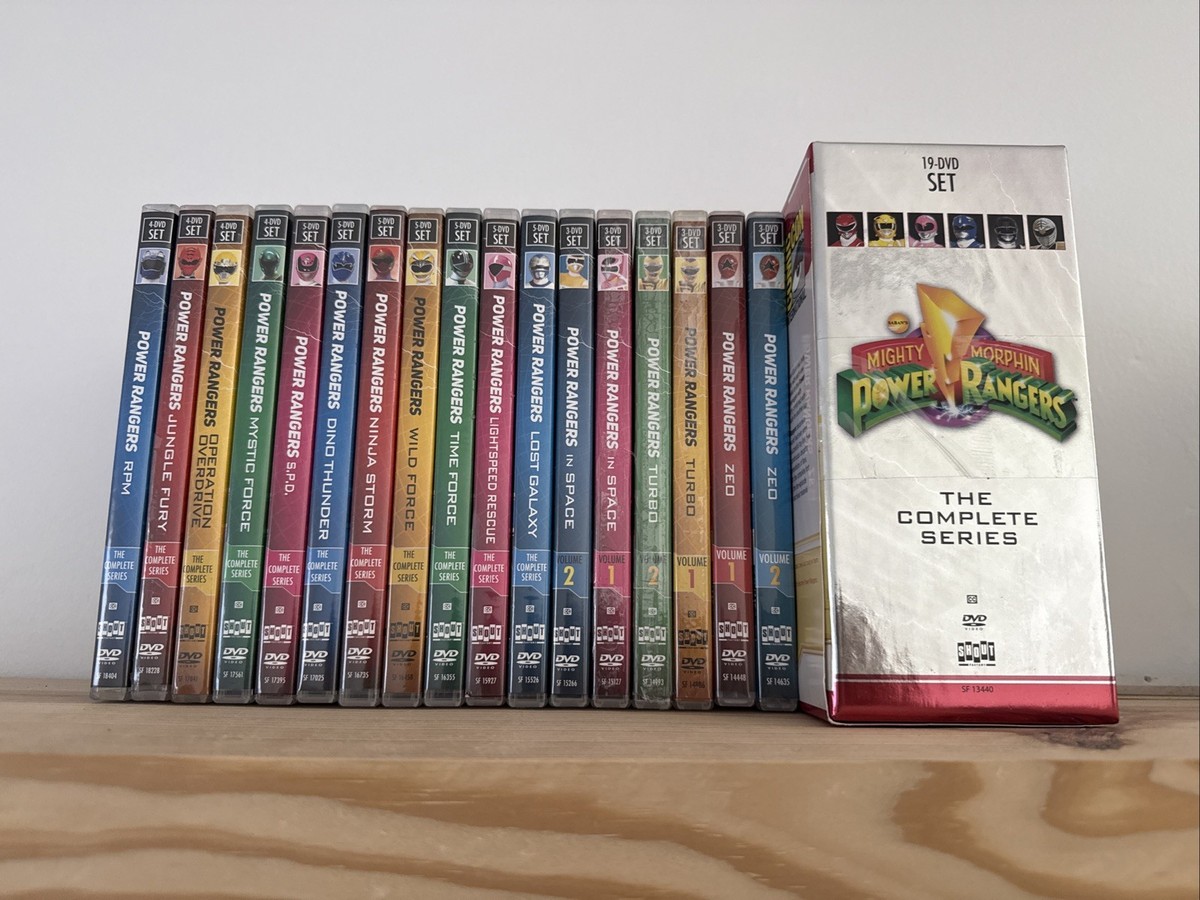 Mighty Morphin Power Rangers Complete Series DVDSet Seasons 1-3 16