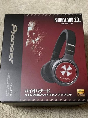 Pioneer Biohazard 20th Anniversary Headphones Umbrella Hi-Res Rare