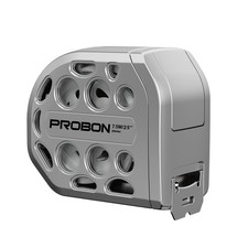 PROBON 25FT Stainless Steel Measuring Tape silver