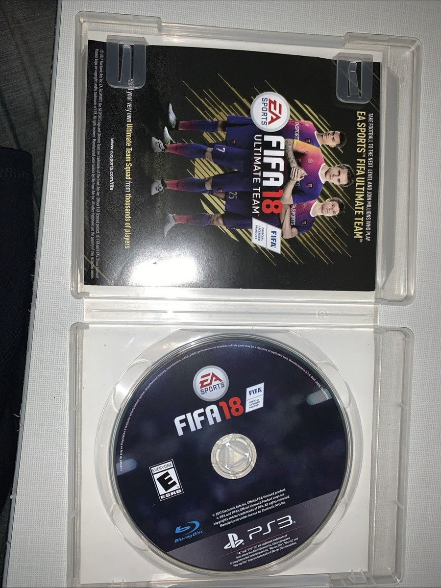 FIFA 18 (Sony PlayStation 3, PS3) Legacy Edition COMPLETE! Tested