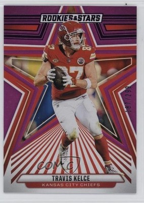 2024 Panini Rookies & Stars Purple 187/299 Travis Kelce #48 1j5e