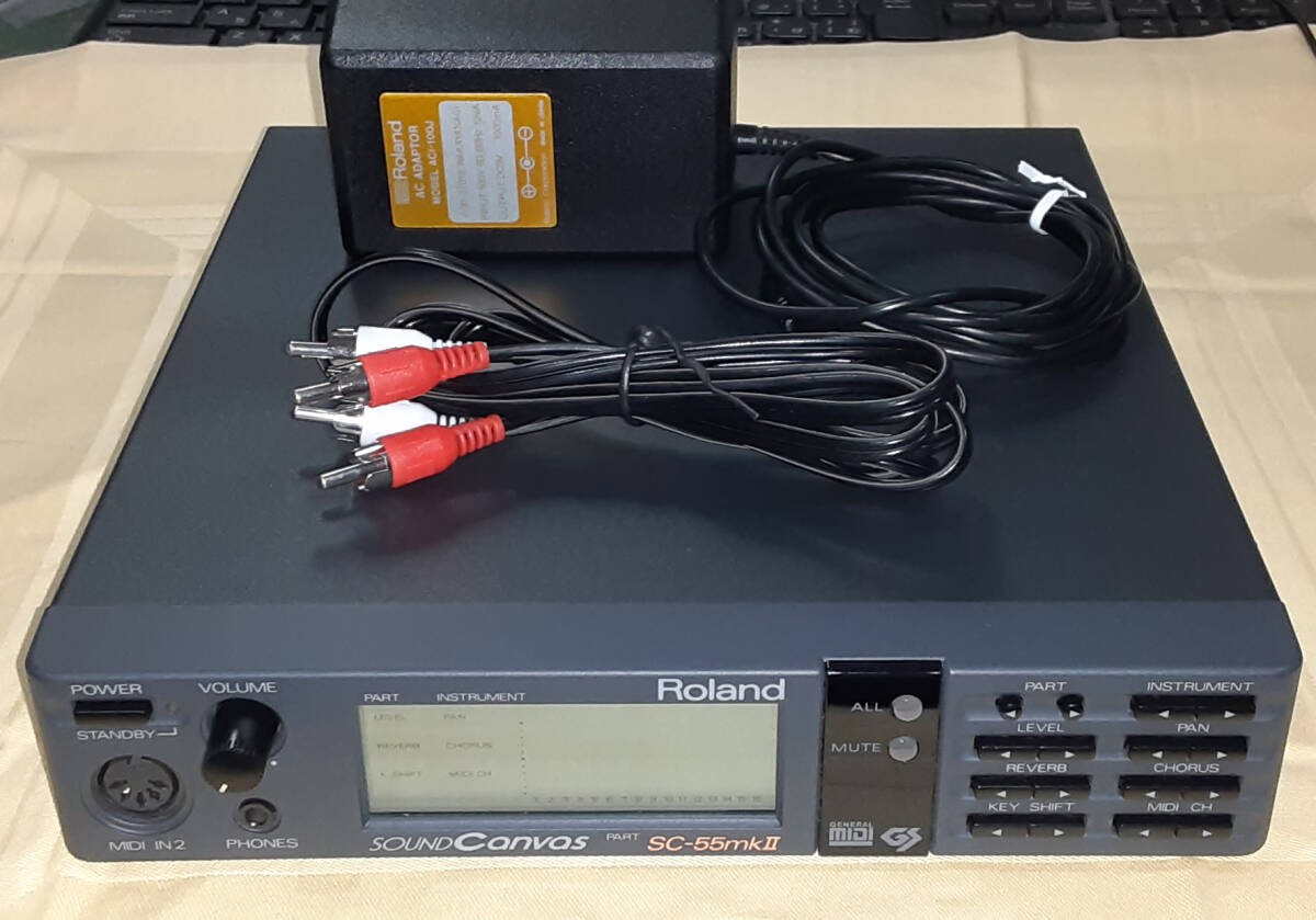 Roland SOUND CANVAS SC-55MK2 SC-55MKII (MT-32) General MIDI GS jp