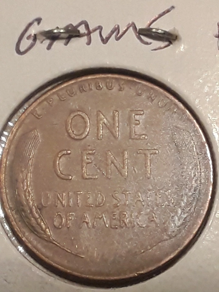 RARE 1951 D Wheat Penny "L" in Liberty Error (Good Condition/Uncleaned) - Image 2 of 3