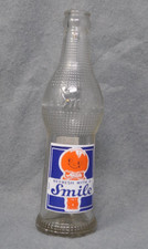 SMILE 8 ounce ACL Soda Bottle Jahnke Beverage Co. Green Bay, Wisconsin