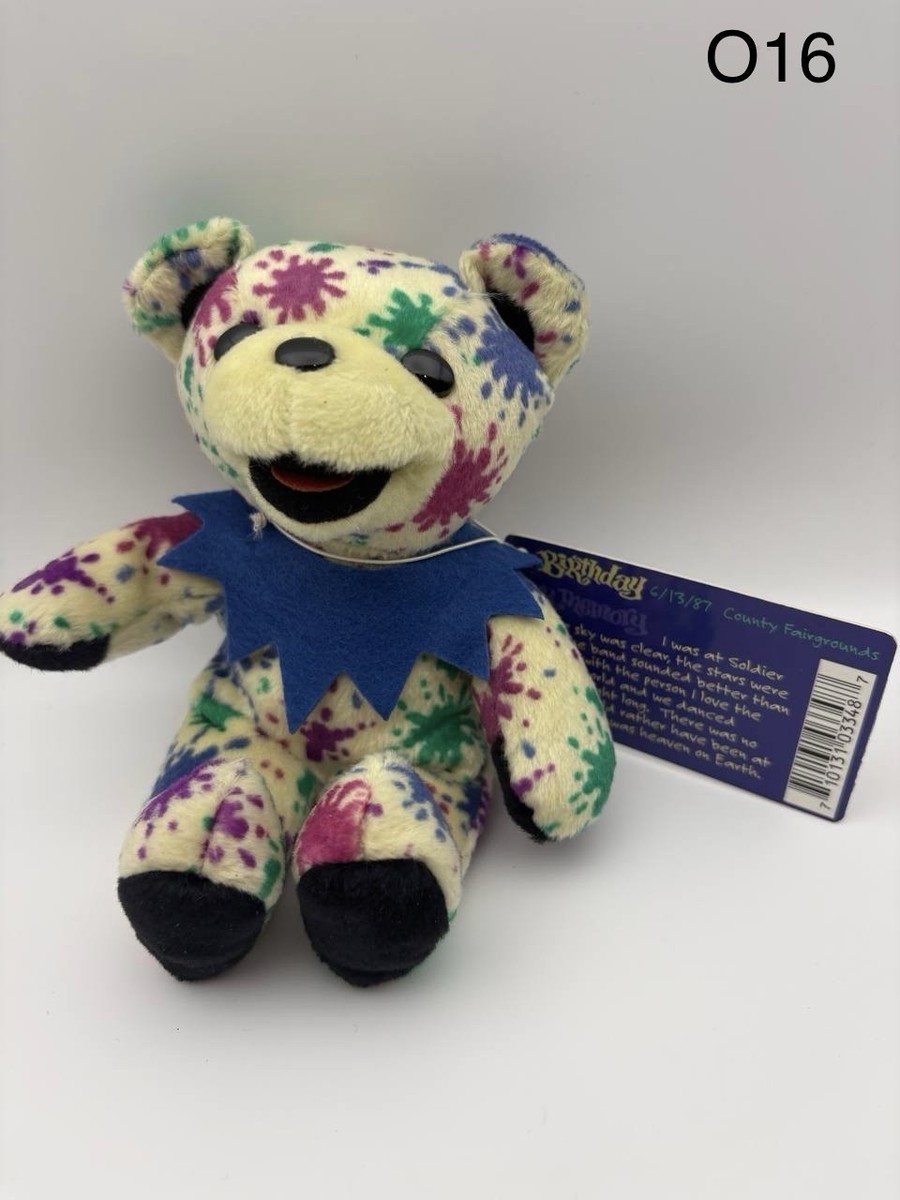 Masterpiece Edition 5 Grateful Dead Liquid Blue Bean / Beanie Bear