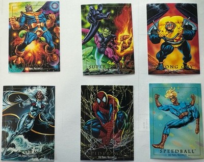 1992 Marvel Masterpieces Base Cards - Pick Your Cards