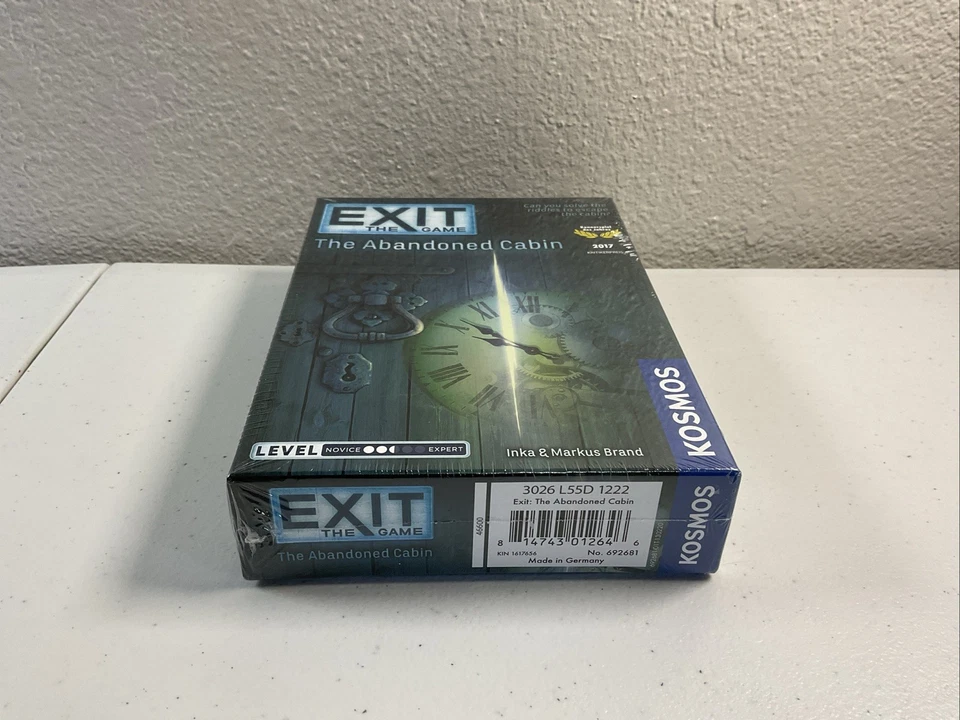 Exit The Game: The Abandoned Cabin by Kosmos Escape Room Game Level 2.5 Sealed - Image 3 of 4