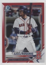 2021 Bowman Chrome Prospects Red Refractor 1/5 Jeisson Rosario #BCP-37
