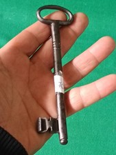 ANTICA CHIAVE PIEMONTESE DEL 1800 FERRO BATTUTO E FORGIATO A MANO 15,5 CM. CK70
