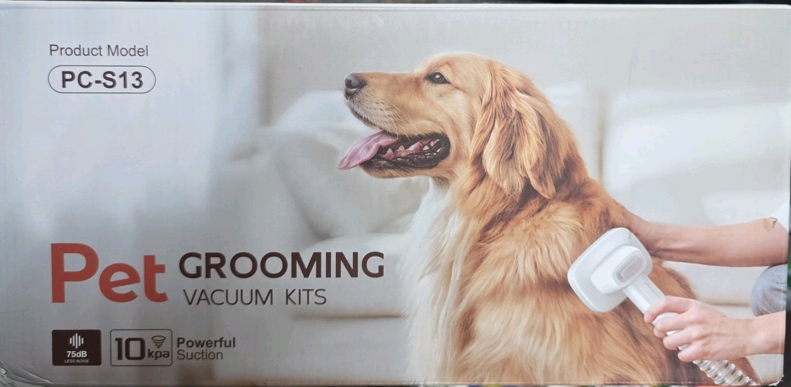 Dog Grooming Vacuum Kit Clipper Nail Grinder