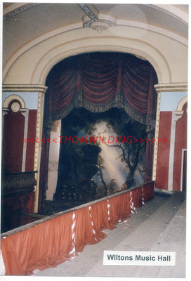 WILTON'S MUSIC HALL Theater WAPPING privat aufgenommenes FOTO 6 x 4 im Jahr 1998