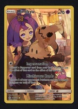 Mimikyu 245/236 SM - Cosmic Eclipse Holofoil Secret Rare Pokemon TCG on eBay