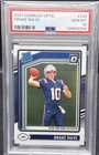 2024 Donruss Optic Drake Maye #229 Rated Rookie PSA 10 New England Patriots KK1