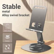 Adjustable Phone Tablet Desktop Stand Desk Holder Mount Cradle For iPhone iPad