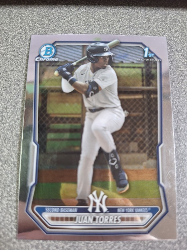 2026 Bowman First Chrome Juan Torres #BCP-75  AN25