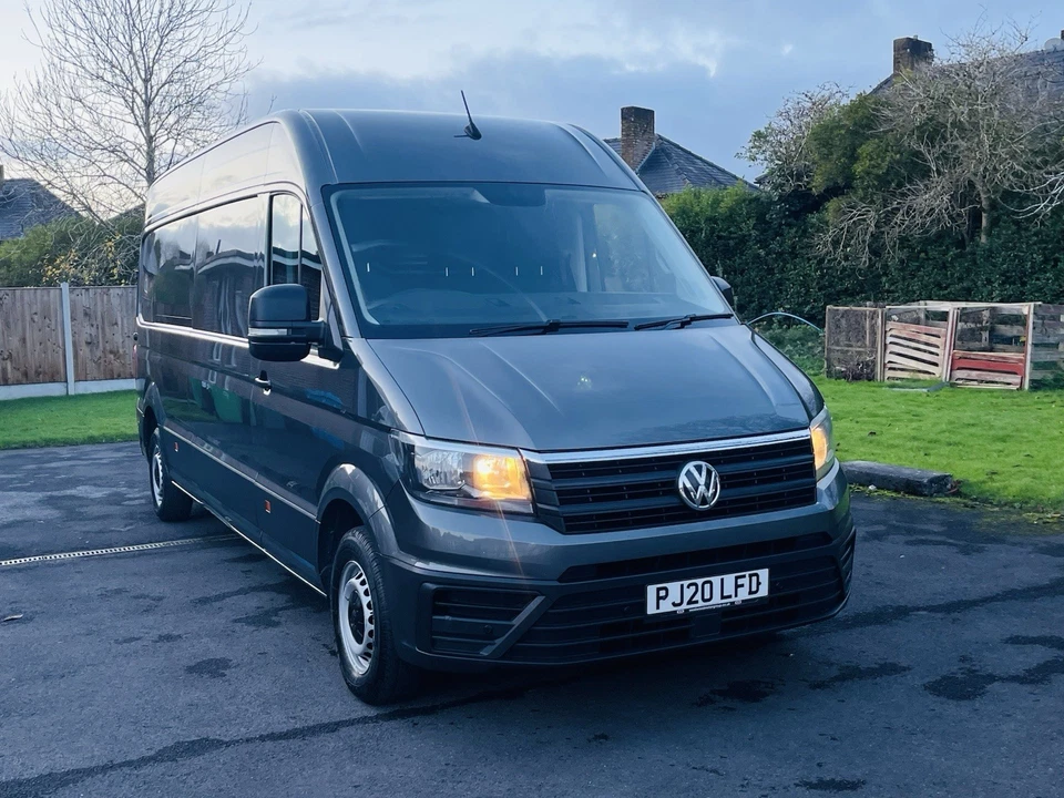Volkswagen Crafter Long Wheelbase Trendline Model Grey Colour Hpi Clear No Vat - Image 2 of 4