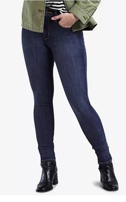 Levi's 721 High-Rise Skinny Jeans dark blue wash, Size 31