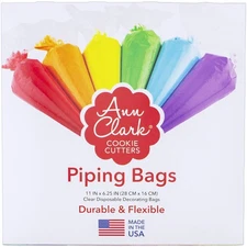 Ann Clark Piping Bags Disposable 11 Cookie And Cake Decorating Bags 48 Cou