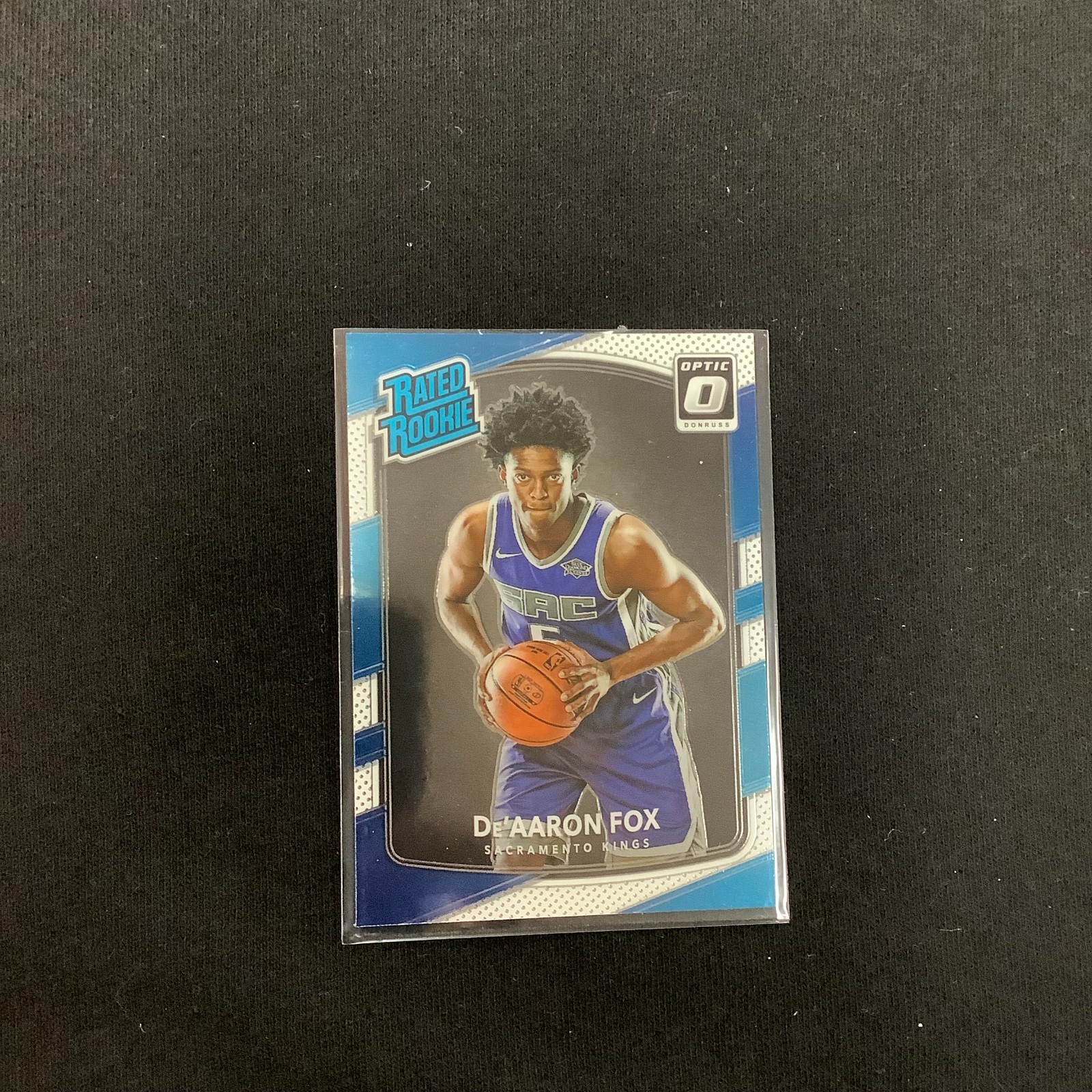 2017-18 Panini Donruss Optic - Rated Rookie De'Aaron Fox #196 (RC) Kings/Spurs