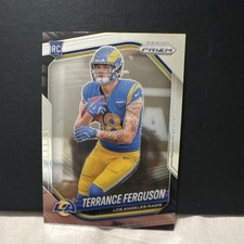 Panini Terrance Ferguson Los Angeles Rams 2025 Prizm Rookie #379 Card