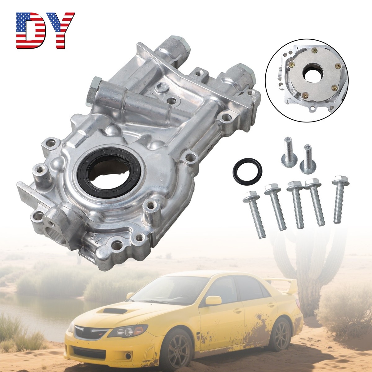 Oil Pump 11/12mm for Subaru WRX Legacy Forester Impreza 15010AA320