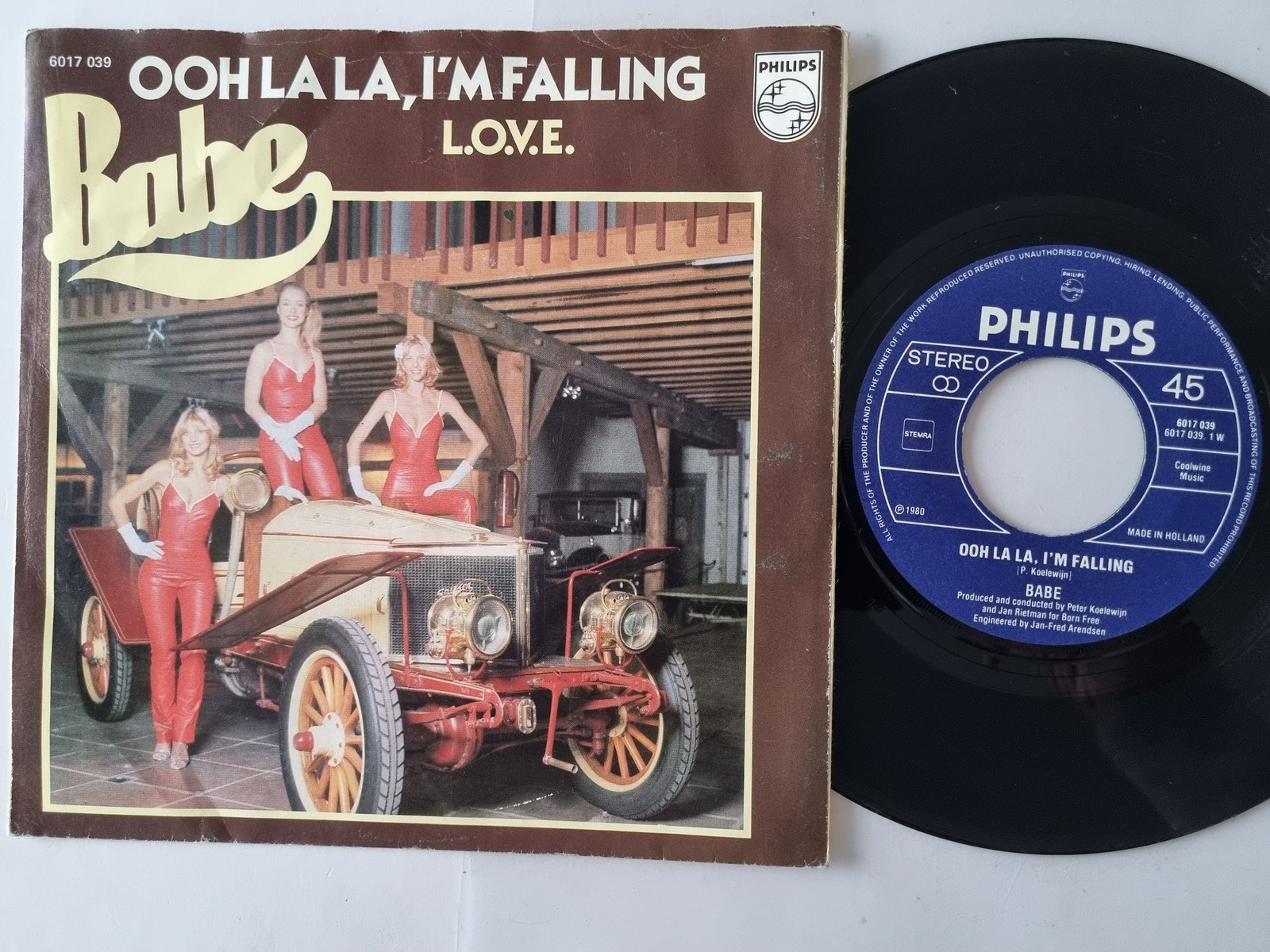 Babe - Ooh La La, I'm Falling 7'' Vinyl Holland