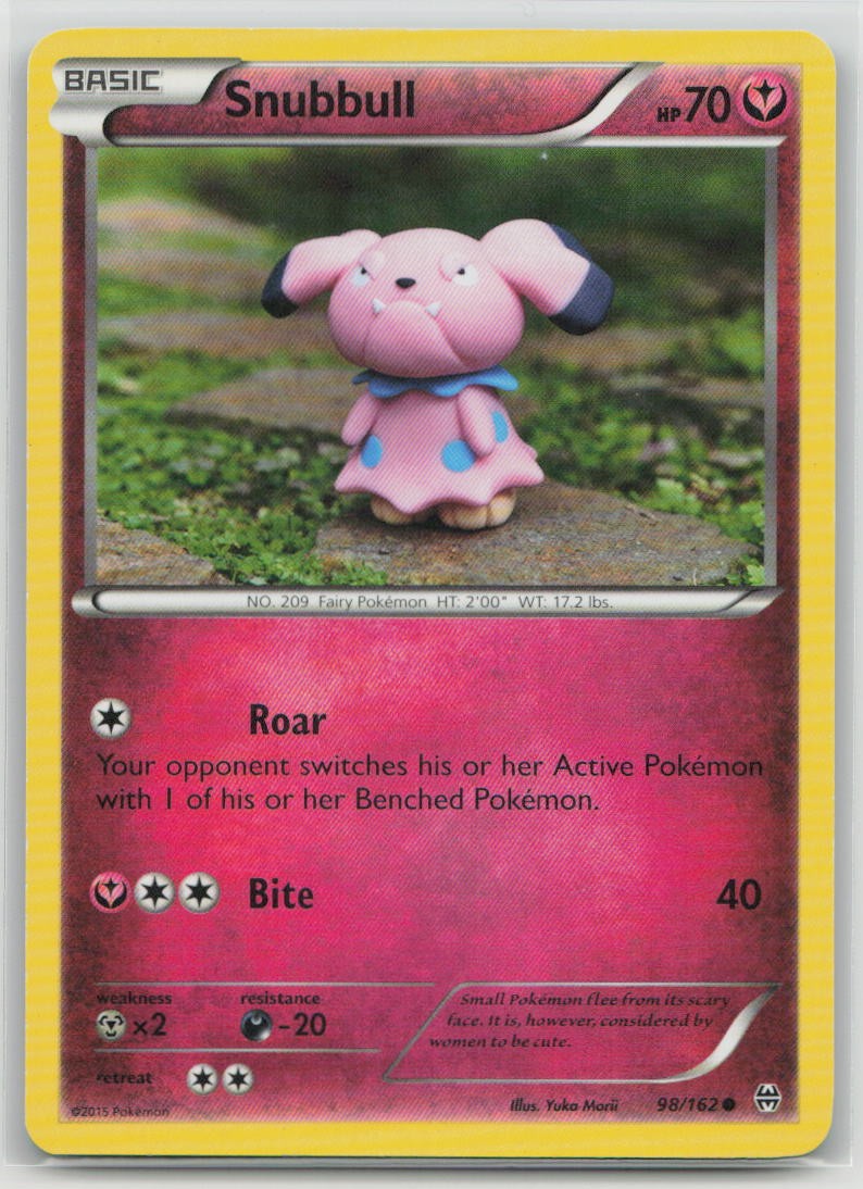 Snubbull 98/162 Common BREAKthrough Pokemon Moderately Played