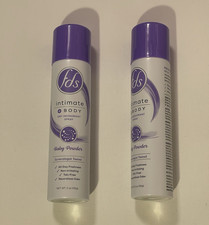 FDS Intimate Body Deodorant Spray, Baby Powder, Talc-Free, 2 oz 56g