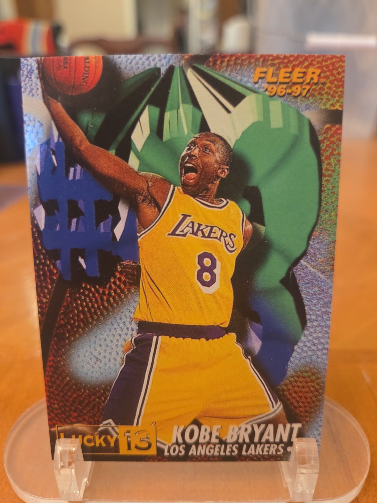Kobe Bryant 1996 Fleer #13 Lucky 13 Price Guide - Sports Card Investor