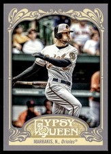 2012 Topps Gypsy Queen Nick Markakis Baltimore Orioles #177