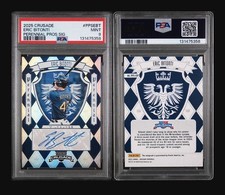 Eric Bitonti Auto 2025 Panini Crusade PPS-EBT Prospect Signatures Brewers RC