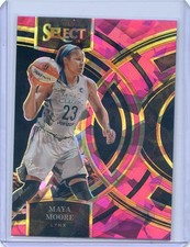 2024 Panini Select WNBA MAYA MOORE #108 PREMIER PINK ICE PRIZM LYNX