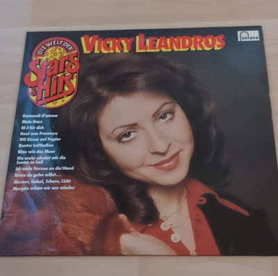 Vicky Leandros Die Welt der Stars & Hits LP Fontana 12'' Vinyl Deutsch Schlager